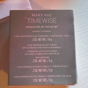 Mary Kay Timewise Miracle Set 3D - Skincare Essentials